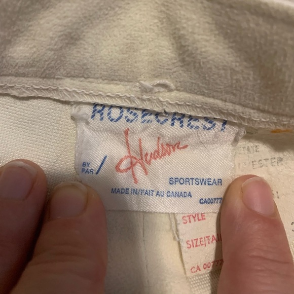 Vintage 1970s Rosecrest by Hudson Sportswear Yellow Wide Leg Trousers Size 14 - Picture 6 of 7